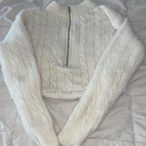Cropped sweater